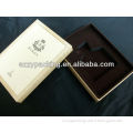 custom branded perfum paper box with sponge insert